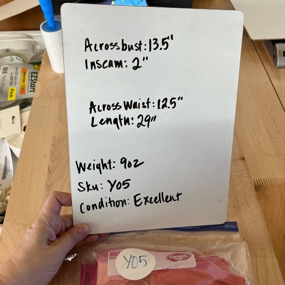 One Clothing Red Deep V-Neck Romper Sleeveless Size Medium - Picture 10 of 10